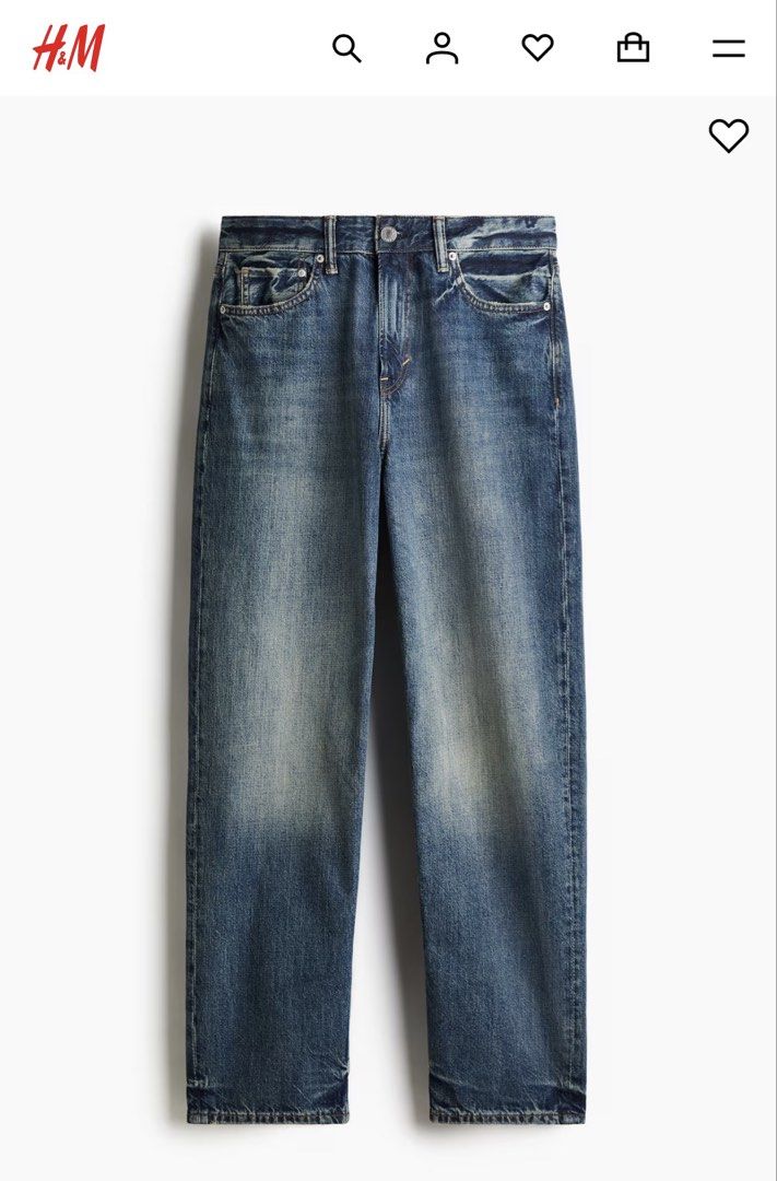 H&M Men’s Loose Jeans Size 30 (Category: Jeans) located in Naga. Submitted by lilycheedeclutter (Listing ID 1460952333, Image 3). Description: Waist: 30” Length: 39” Front Rise: 11” Rarely Used Good as new Slightly Nego .