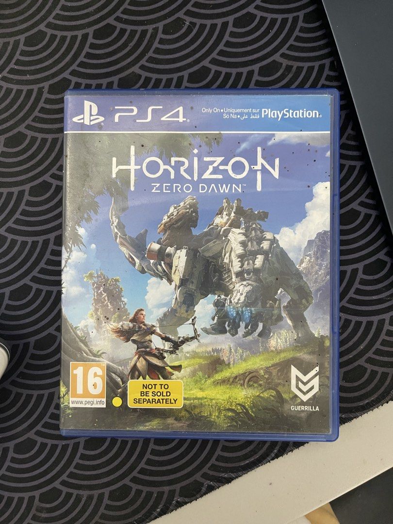 Horizon Zero Dawn PS4 Game (Category: PlayStation) located in Manila. Submitted by inescri (Listing ID 1460994068, Image 1). Description: - Horizon Zero Dawn Complete Edition for PlayStation 4 - Play as Aloy, a skilled hunter in a post-apocalyptic world - Battle fierce robotic creatures and uncover ancient mysteries - Original case included.