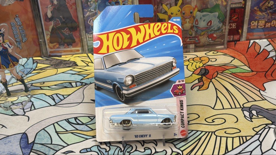 Hotwheels "63 CHEVY II Compact Kings (Category: Vehicle & Diecast Models) located in Cavite. Submitted by jace.themerchant (Listing ID 1460929388, Image 2). Description: Hotwheels “63 CHEVY II Compact Kings.