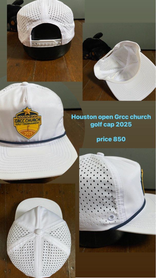 Houston golf cap like new 2025 (Category: Caps & Hats) located in Caloocan City. Submitted by the_good_item05 (Listing ID 1461066939, Image 1). Description: like new cap imported from america neverbeen used 850 only.