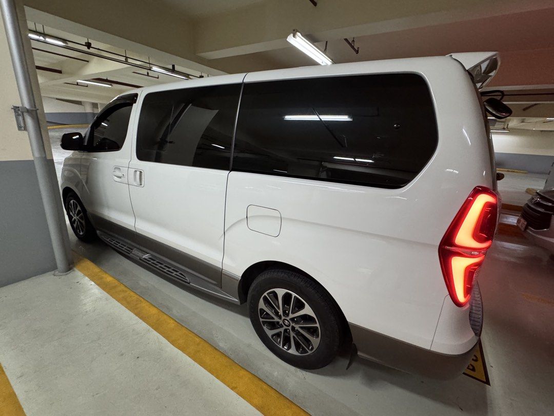 Hyundai Starex (Category: Used Cars) located in Manila. Submitted by lucid21 (Listing ID 1461112514, Image 3). Description: 2018 Hyundai Grand Starex Urban Exclusive Used for family travels and coding car Supports carplay 2nd owned bought October 2023 at 32k odo Currently at 44k odo UREA already disabled/reprogrammed And EGR cleaned 2025 total cost is around 60k saves you from Adblue errors. Great car, responsive and fast. Comfy on highways. Rfs: