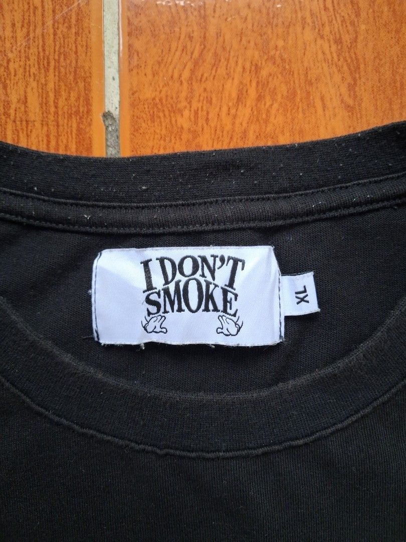I Dont Smoke (Category: Tshirts & Polo Shirts ) located in Calamba. Submitted by tannnn288 (Listing ID 1460988903, Image 2). Description: 23W X 30L 9.5/10 COLOR CONDI(COLOR MAY VARY DUE TO LIGHTING) HEAVY COTTON 10/10 PRINT COMPLETE TAGS NO ISSUE.