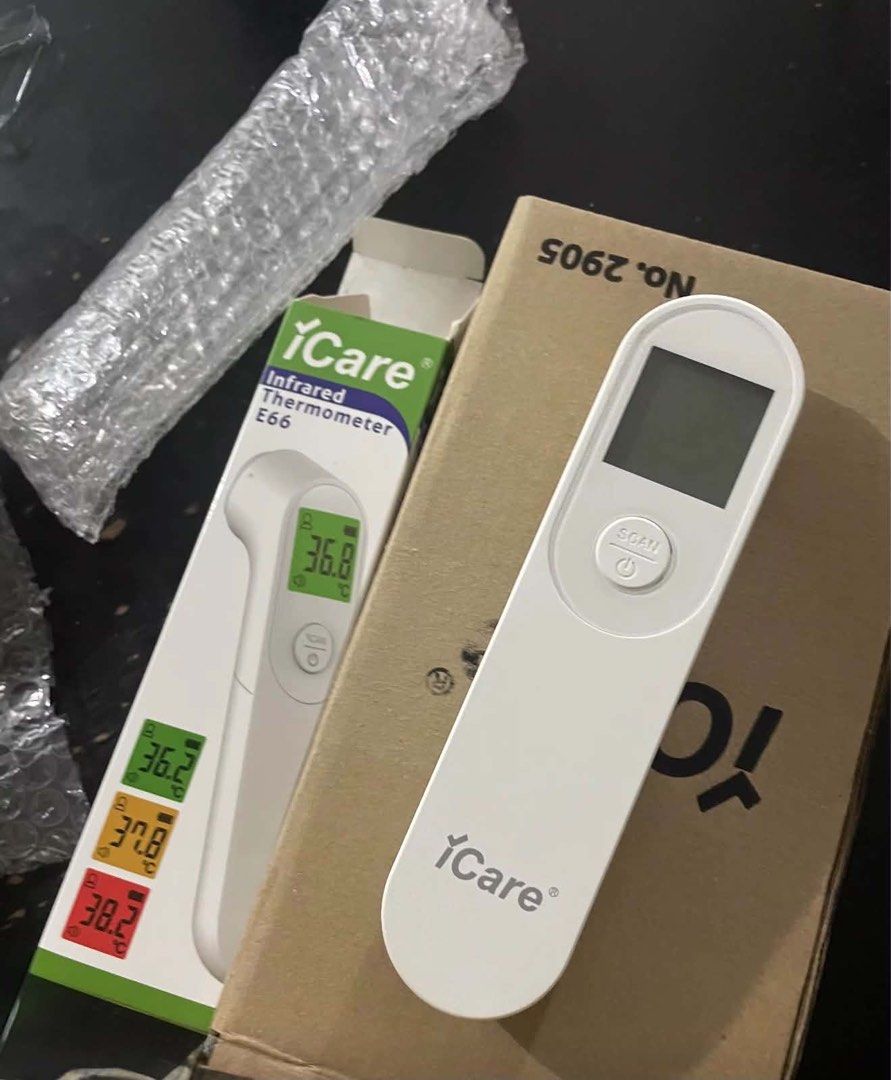 iCare Infrared Thermometer E66 (Category: Medical Supplies & Tools) located in Tarlac. Submitted by belren28 (Listing ID 1461041917, Image 3). Description: For sale ICare thermometer Brandnew (inopen lang for testing) Location: Tarlac city Pm me.