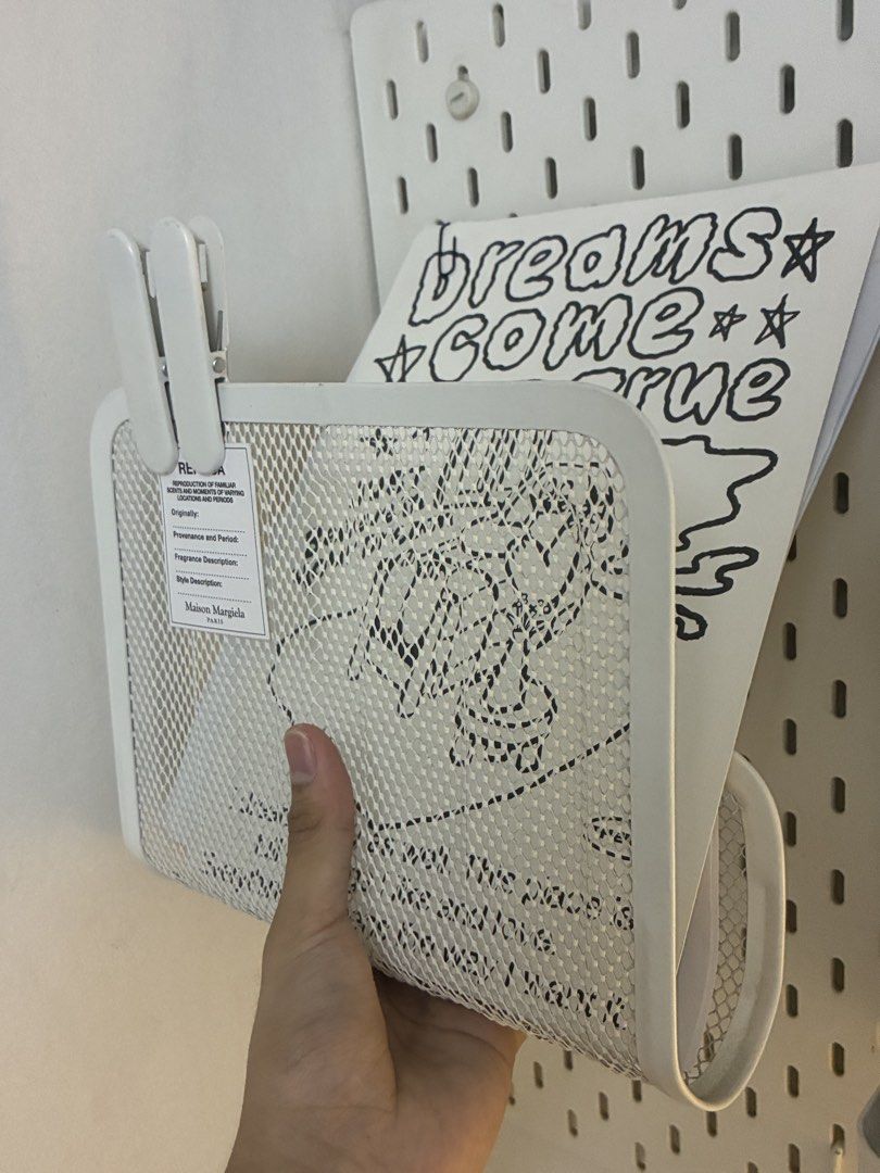Ikea skadis accesory book / paper holder (Category: Other Home Decor) located in Manila. Submitted by haillucinate (Listing ID 1461035900, Image 1). Description: From ikea - good as new - rfs: no longer need - can hold 2 books.