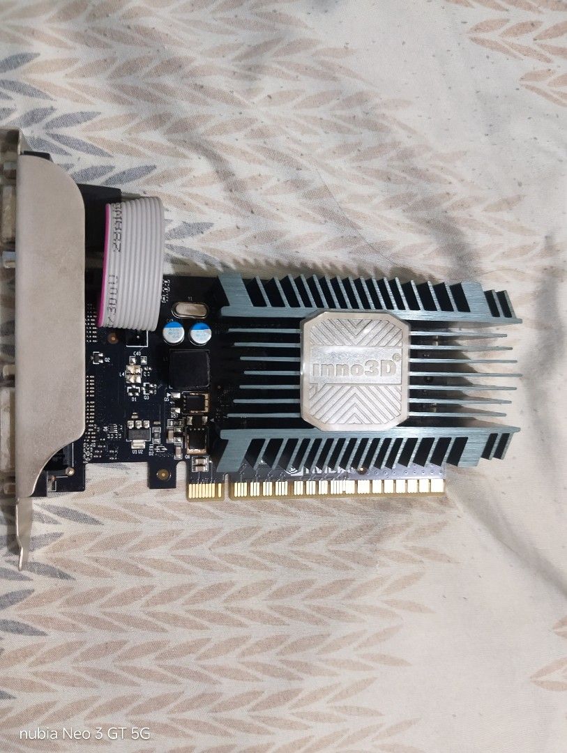 Inno3d GF-GT730 DDR3 2GB PCIE (Category: Computer Parts) located in Makati City. Submitted by eduard.samontanes (Listing ID 1461093479, Image 3). Description: Inno3d GF-GTY730 DDR3 2GB PCIE.