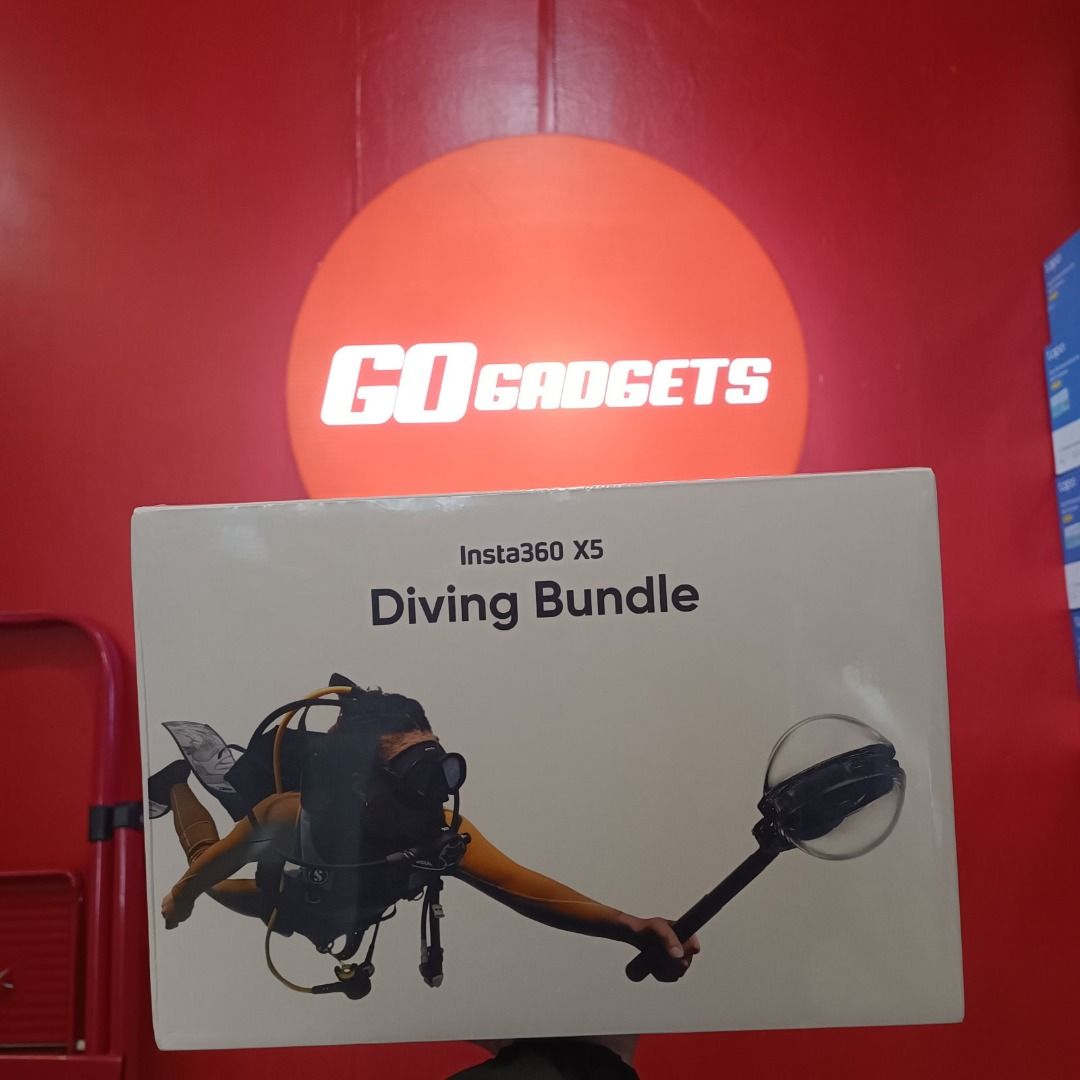 Insta360 X5 Diving Bundle (Category: Cameras) located in Caloocan City. Submitted by kentsalvador31 (Listing ID 1460951895, Image 1). Description: Insta360 X5 360 Camera Invisible Dive Bundle Go Gadgets - Kawit Cavite 💬 Message us now for full specs & recommendations! 📷 Perfect for: ✔ Motorcycle rides ✔ Motovlogging ✔ Travel videos ✔ Content creation ✔ Action shots 💳 INSTALLMENT AVAILABLE BDO • BPI • HSBC • Chinabank • Unionbank • Salmon • Sky