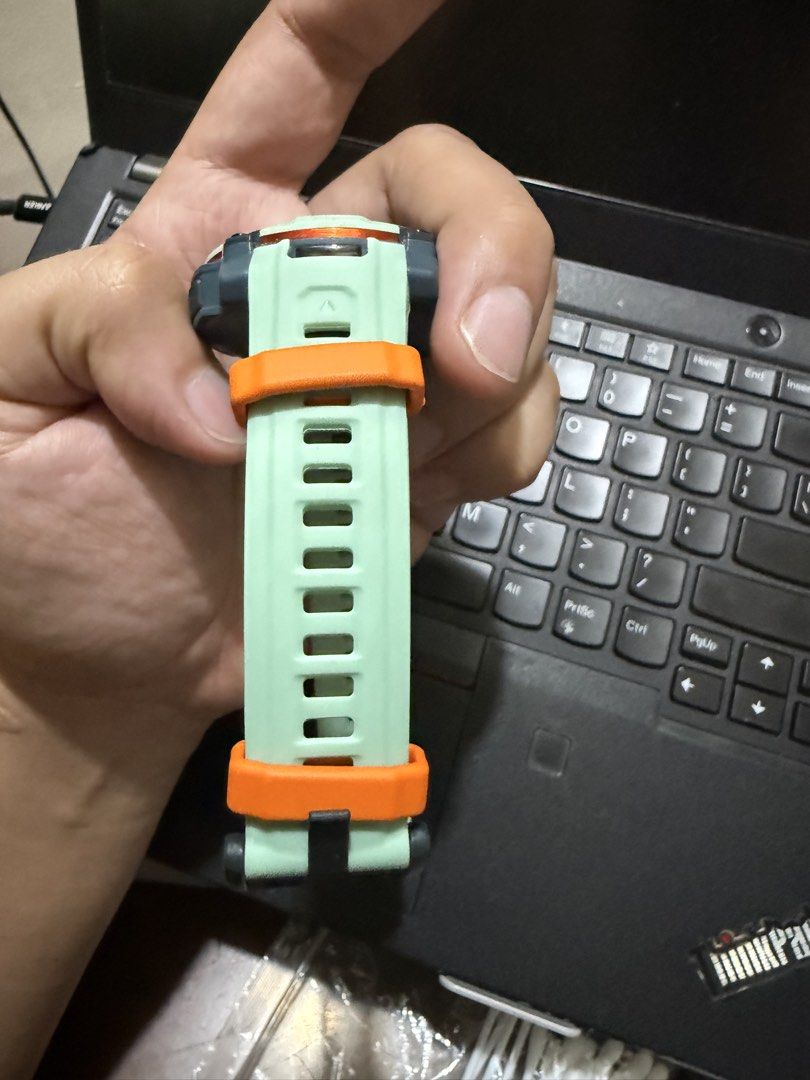 INSTINCT 3 LIMITED EDITION (Category: Wearables & Smart Watches) located in Manila. Submitted by jonddd (Listing ID 1460944672, Image 3). Description: Garmin officially released the Neotropic color as a limited-edition color in the Tropical Pulse Collection. Like new. May protective cover since day 1. Bihira lang nagamit. Meet up to appreciate. .