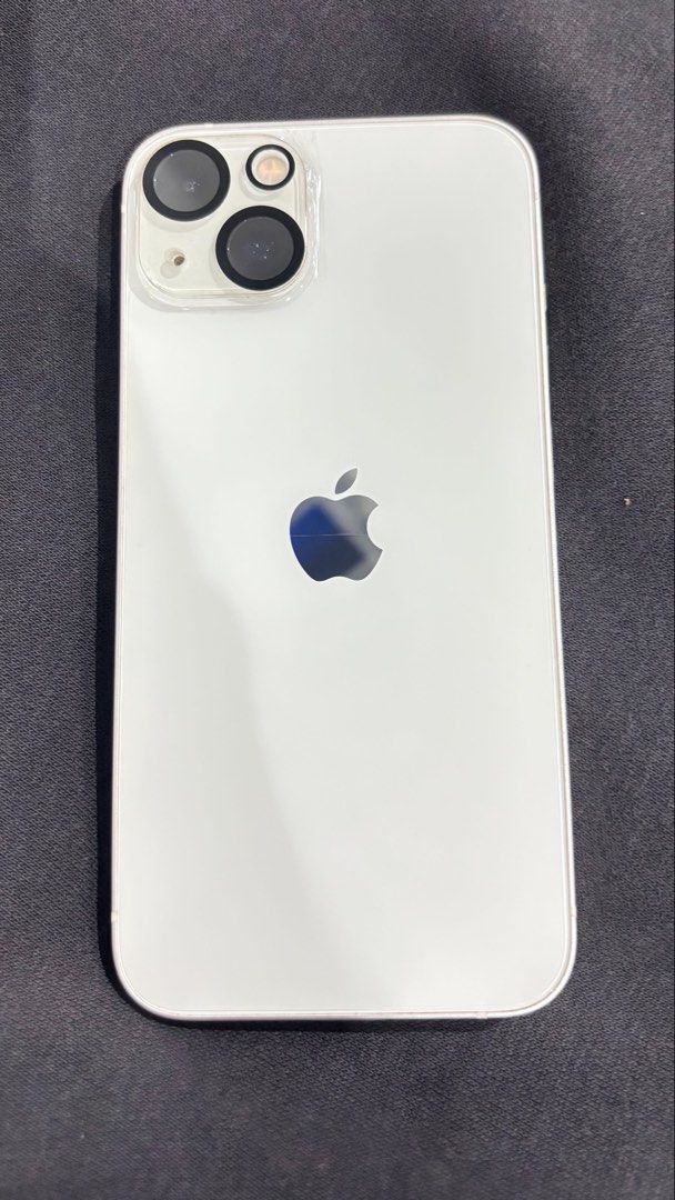 iPhone 13 RUSH! (Category: iPhone 13 Series) located in Manila. Submitted by fastmountain.1cf8e7 (Listing ID 1461043213, Image 1). Description: iPhone 13 128GB Starlight * 6.1-inch Super Retina XDR OLED Display * A15 Bionic Chip * 12MP Dual Rear Camera * 12MP Front Camera * 5G Connectivity * Face ID * MagSafe & Wireless Charging * IP68 Water and Dust Resistance * Lightning Port * iOS 27 * Storage: 128GB HONEST ISSUES: - Battery has been replaced 