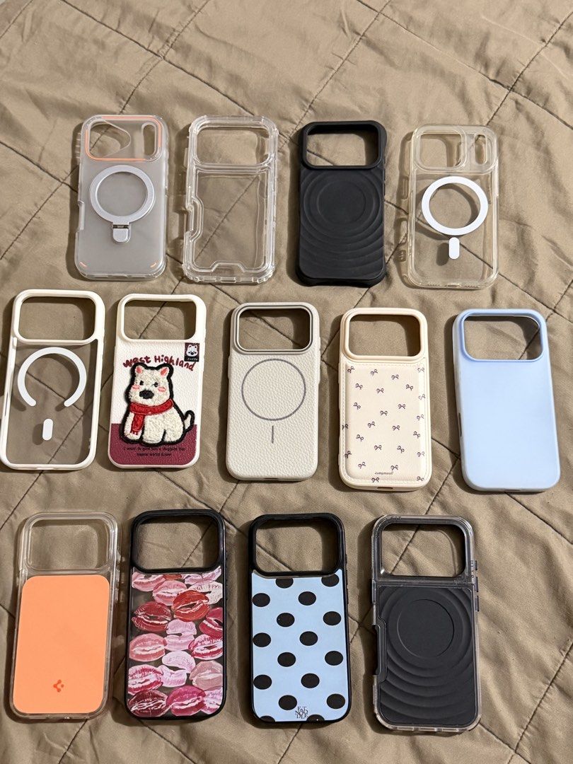 iPhone 17 Pro Cases (Category: Cases & Sleeves) located in Cavite. Submitted by innahmoratha (Listing ID 1460945274, Image 1). Description: FOR TAKE ALL ONLY !!! NOT FOR MASELAN 999 ONLY TAKE ALL NA !!! 📍SM BACOOR.