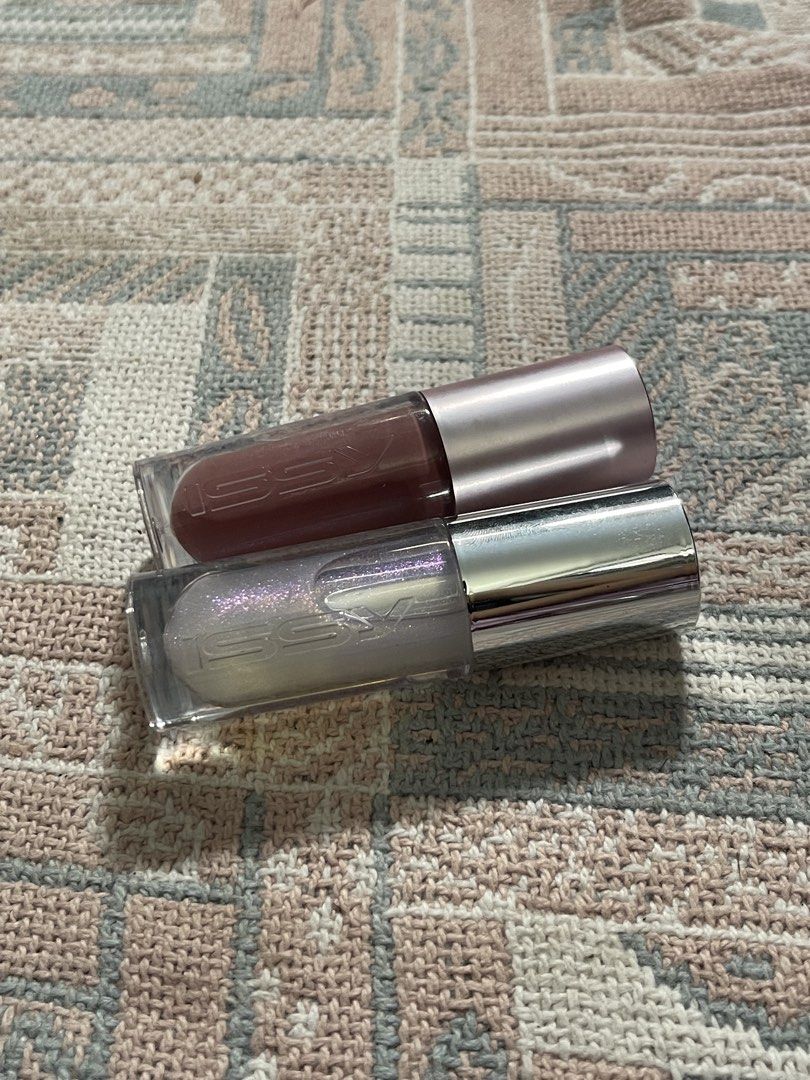 Issy Fat Gloss (Category: Makeup) located in Manila. Submitted by bbenadryl (Listing ID 1460979173, Image 1). Description: - Cowgirl swatched once - Insatiable unused selling as a bundle for ₱250 or ₱150 each.