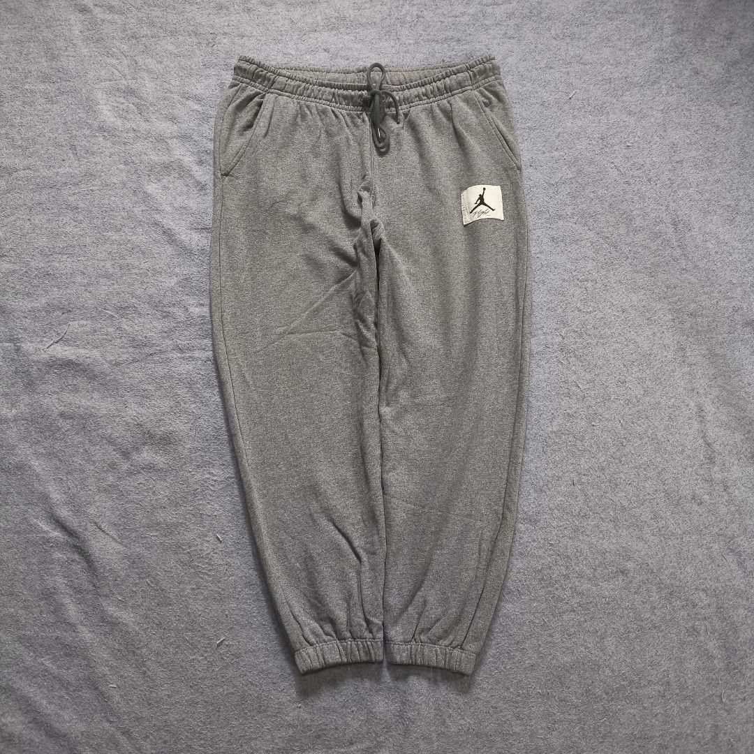 Jordan Flight Jogger Pants (Category: Joggers) located in Manila. Submitted by shykes_26 (Listing ID 1460970588, Image 1). Description: Dimensions: Waist - 34-46 (XXL on tag) Length - 36.5 Thigh - 14 Leg open - 5 Issues: Need deep wash only.