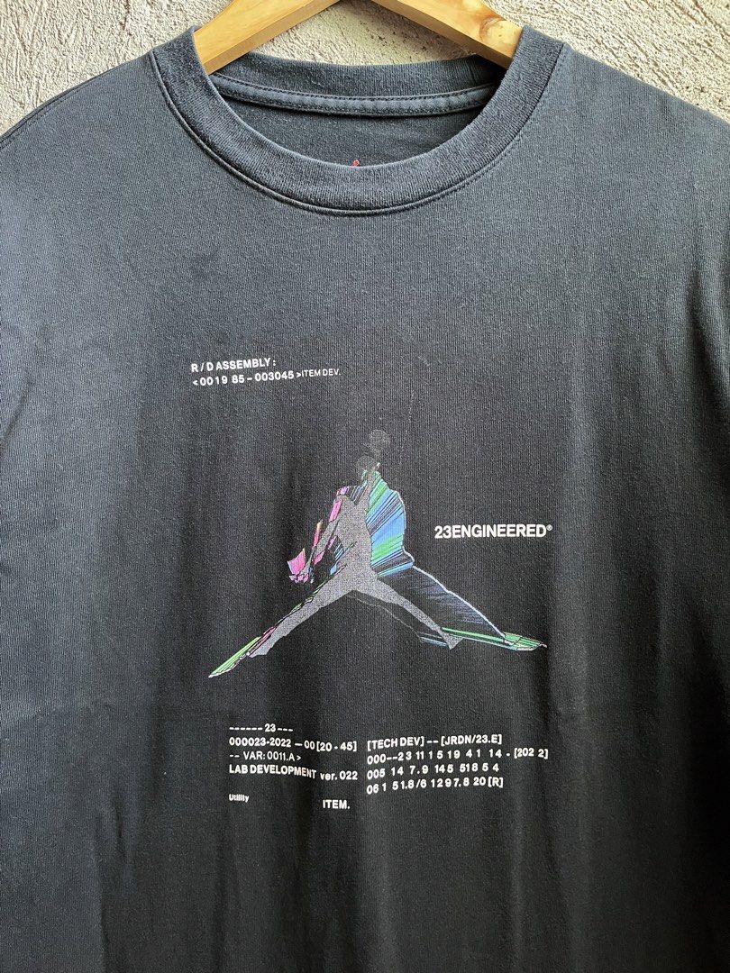 JORDAN JUMP MAN (Category: Tshirts & Polo Shirts ) located in Cagayan de Oro. Submitted by rewornthriftph (Listing ID 1460923318, Image 2). Description: width: 20 length: 28 medium | FITS also on small Color rate: 9.5/10 Issue: In EXCELLENT Condition See details and reference on slides Payment Methods: GCASH/JNT PLS MANAGE YOUR EXPECTATIONS. THRIFT ITEMS, NO CANCELLATION ₱500.