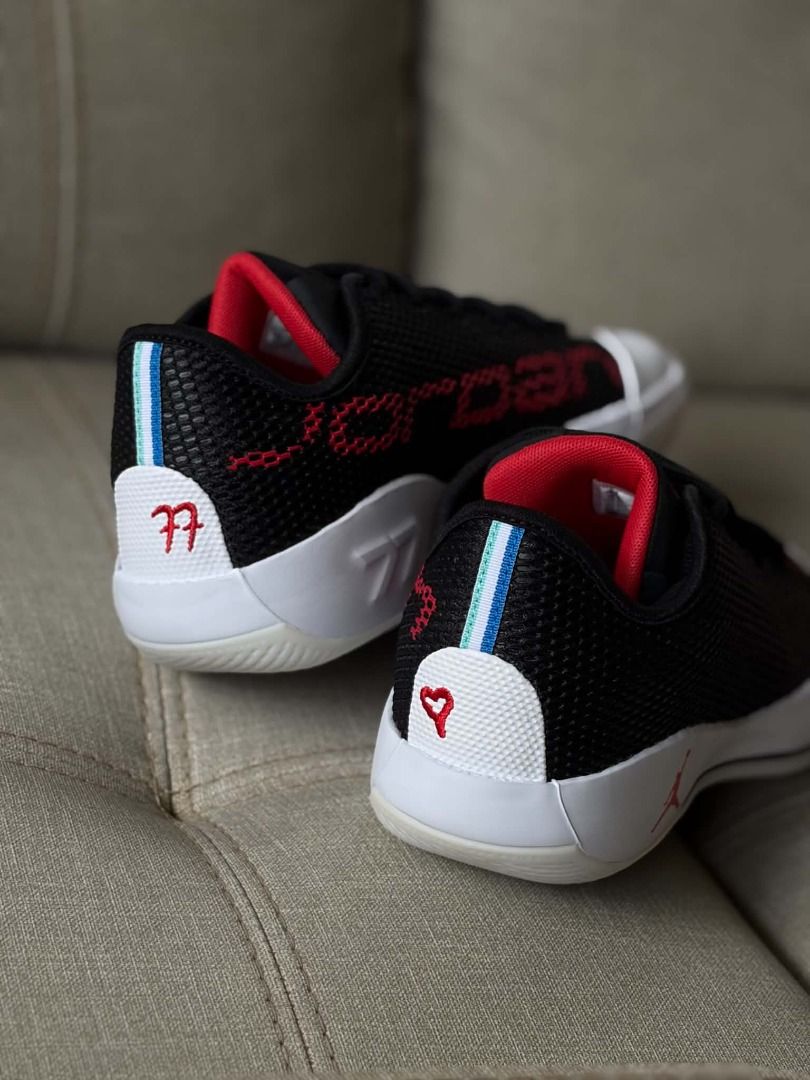 Jordan Luka 77 PF Breds (Category: Sneakers) located in Balanga. Submitted by hehehehehehehehehehehehehehehe (Listing ID 1460930479, Image 2). Description: CLEARANCE SALE ‼️ ₱ 3795 ONLY ✅ (srp ₱ 5795) ❌ Jordaan Luka 77 PF ‘Breds' Size: 9.5 US Men's Item is brand new, 100% leg!t 💯 Location: Balanga City 📍 Shipping: Jrs / Lbc 🚛 FB & IG: SapatosKYJN.