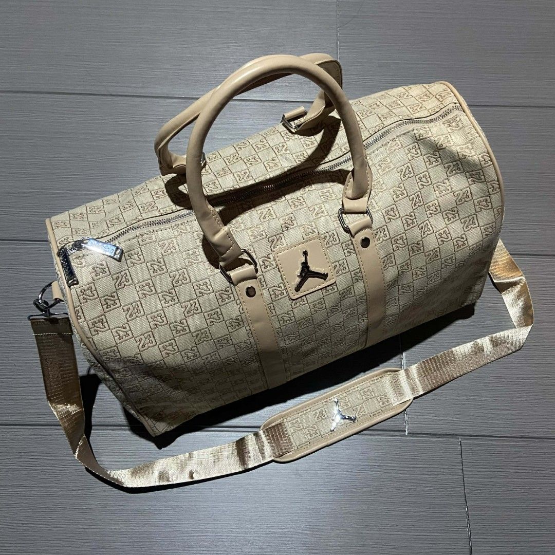 Jordan monogram duffle bag (Category: Backpacks) located in Cavite. Submitted by crams_thrift (Listing ID 1461101162, Image 1). Description: .