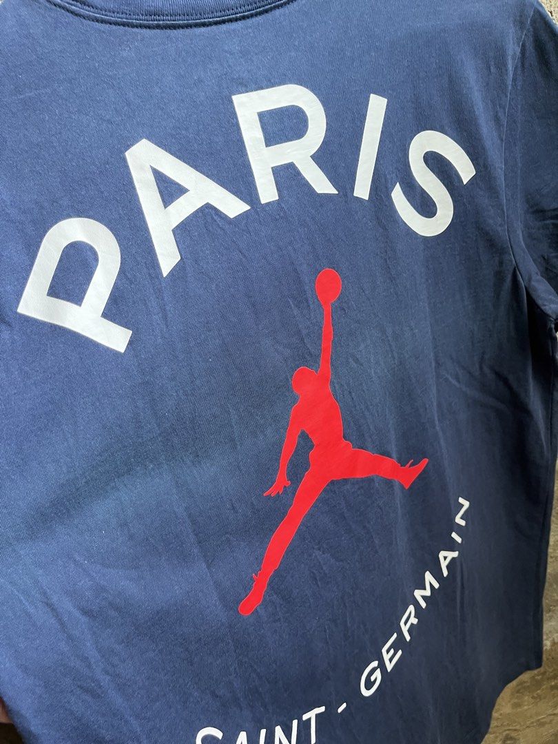 JORDAN PARIS - SAINT - GERMAIN (Category: Tshirts & Polo Shirts ) located in Cagayan de Oro. Submitted by rewornthriftph (Listing ID 1460923457, Image 3). Description: width: 20 length: 28 medium | FITS also on small Color rate: 9.5/10 Issue: LINE FADE In EXCELLENT Condition See details and reference on slides Payment Methods: GCASH/JNT PLS MANAGE YOUR EXPECTATIONS. THRIFT ITEMS, NO CANCELLATION ₱700.