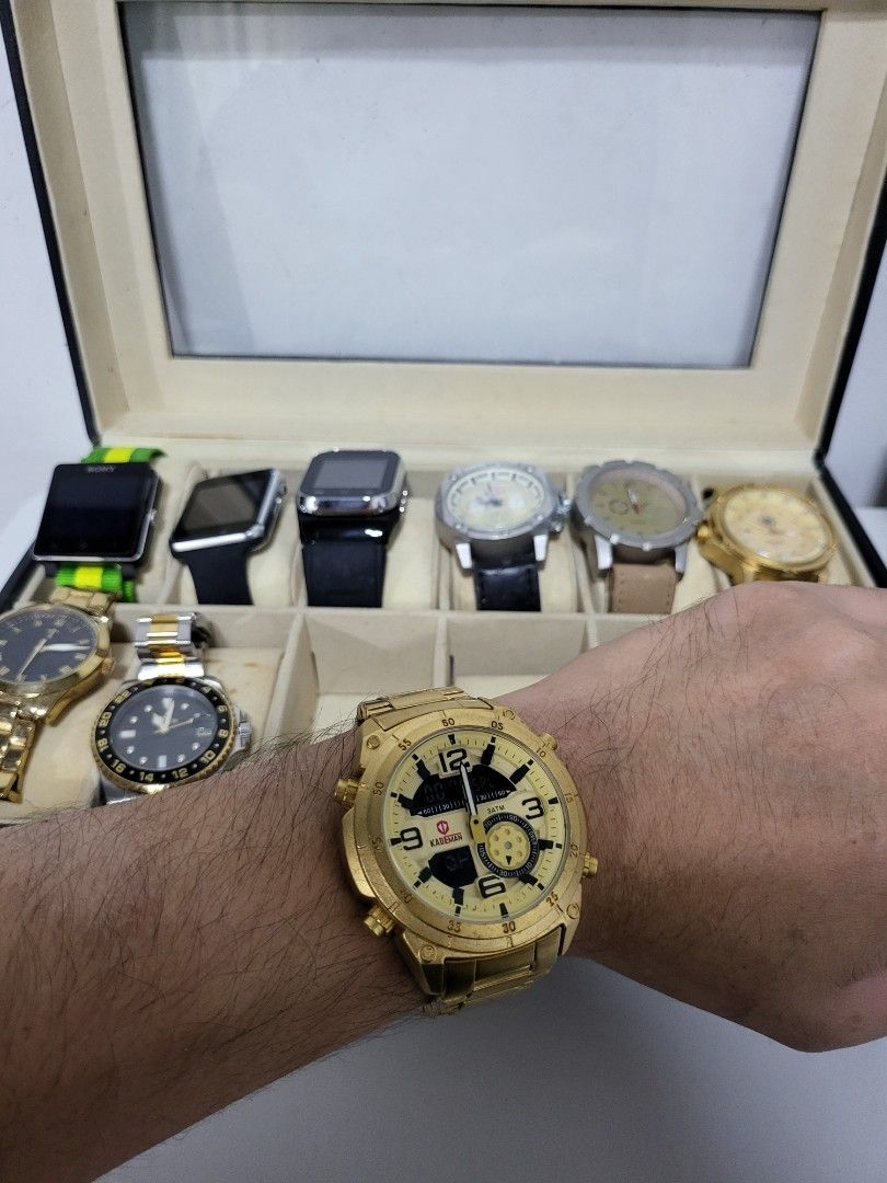 Kademan Watch (Category: Men's Watches) located in Pasay City. Submitted by zildsebas (Listing ID 1461007294, Image 2). Description: For Sale Kademan Watch 2k Each Need lang palitan battery Nabili ko ko sa saudi San pablo laguna Meetup Shipping sa malayo .