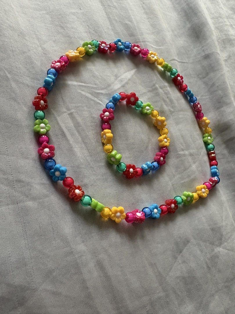 Kids Accessories - Necklaces and Bracelets (Category: Babies & Kids Fashion) located in San Juan City. Submitted by lifeshop888 (Listing ID 1460936537, Image 3). Description: Get all for P295 5 sets (necklace and bracelet) + 5 necklaces .