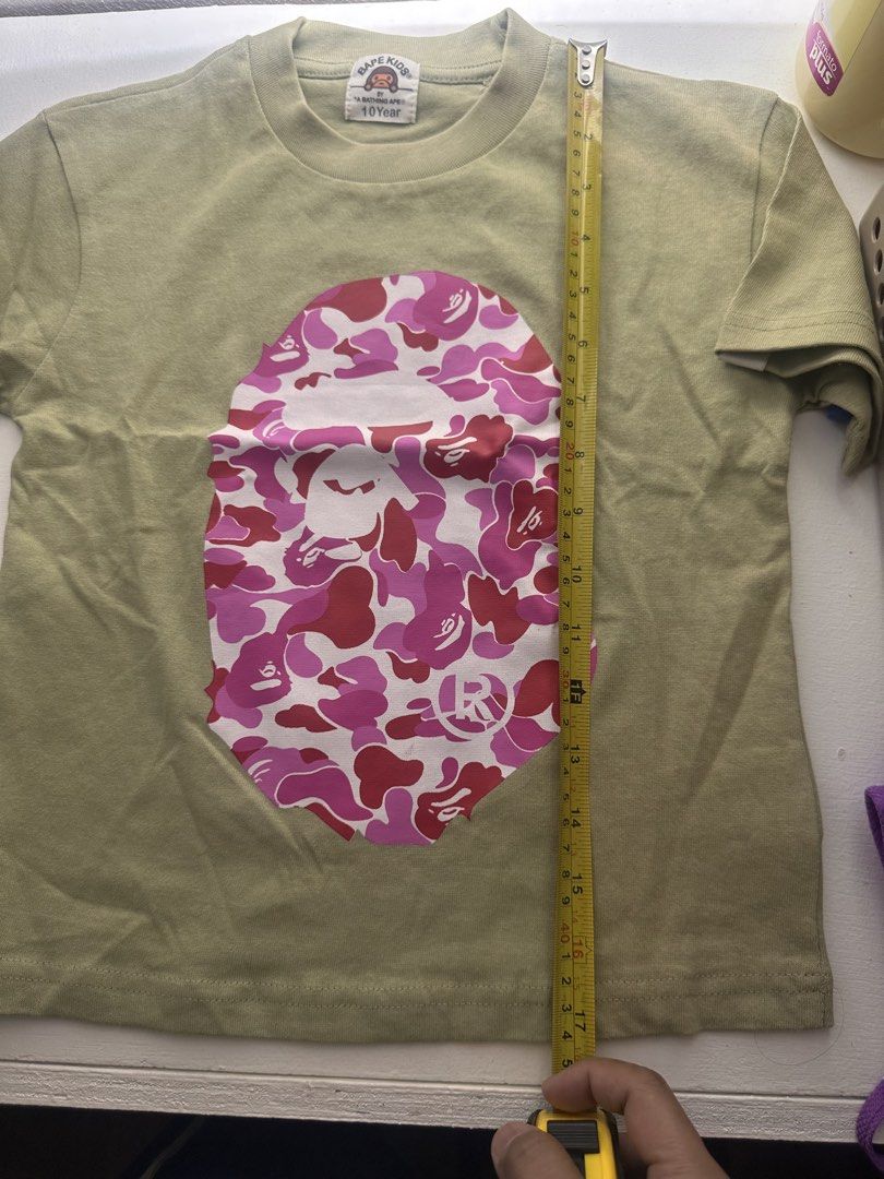 Kids T-shirts Bundle: Disney & BAPE Camo (take all-not orig) (Category: Babies & Kids Fashion) located in Antipolo. Submitted by jloom (Listing ID 1442868486, Image 3). Description: - can fit upto 2-3 yrs old —Book for Lalamove delivery (Antipolo Loc) —For JnT since malayo sia sa loc ko and I can’t have the pick up option, need to avail atleast 4h up para d naman sayang ang effort at pamasahe :) thanks for understanding. .
