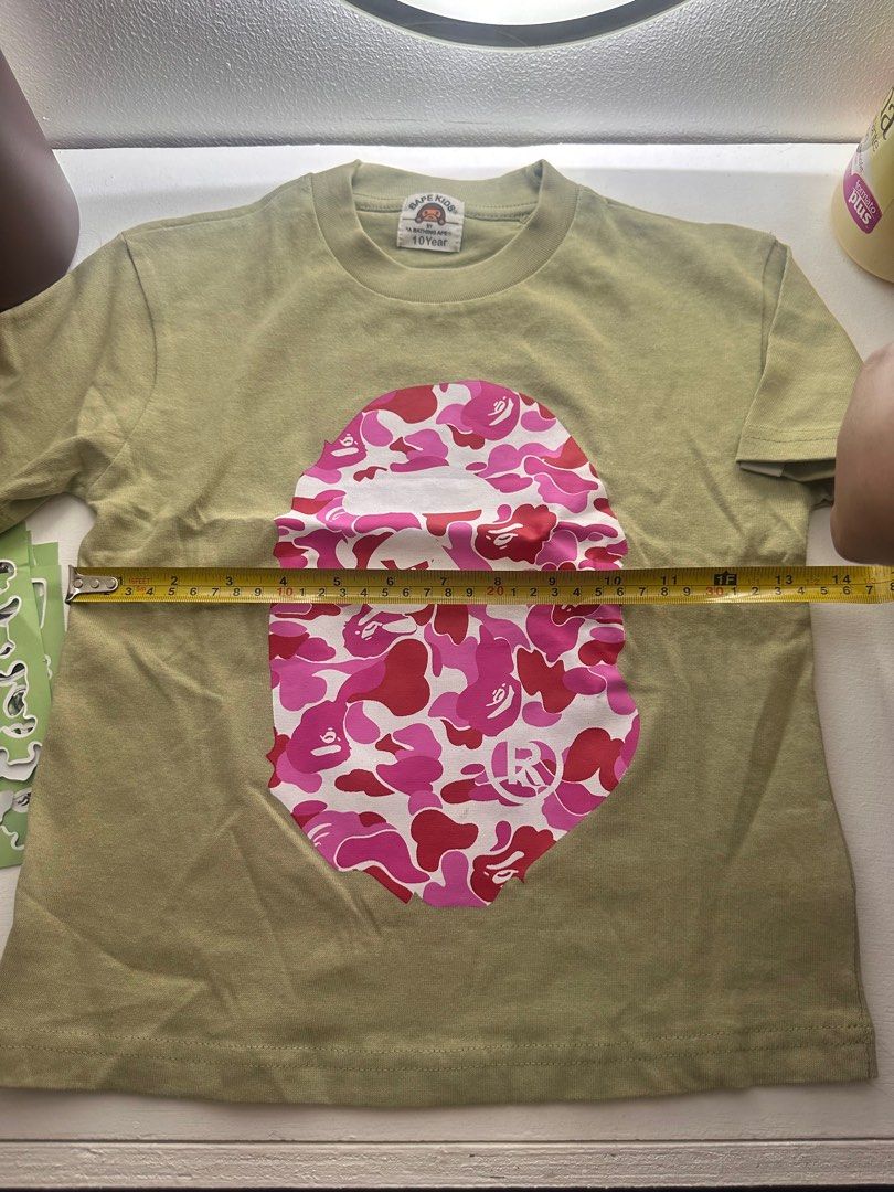 Kids T-shirts Bundle: Disney & BAPE Camo (take all-not orig) (Category: Babies & Kids Fashion) located in Antipolo. Submitted by jloom (Listing ID 1442868486, Image 2). Description: - can fit upto 2-3 yrs old —Book for Lalamove delivery (Antipolo Loc) —For JnT since malayo sia sa loc ko and I can’t have the pick up option, need to avail atleast 4h up para d naman sayang ang effort at pamasahe :) thanks for understanding. .