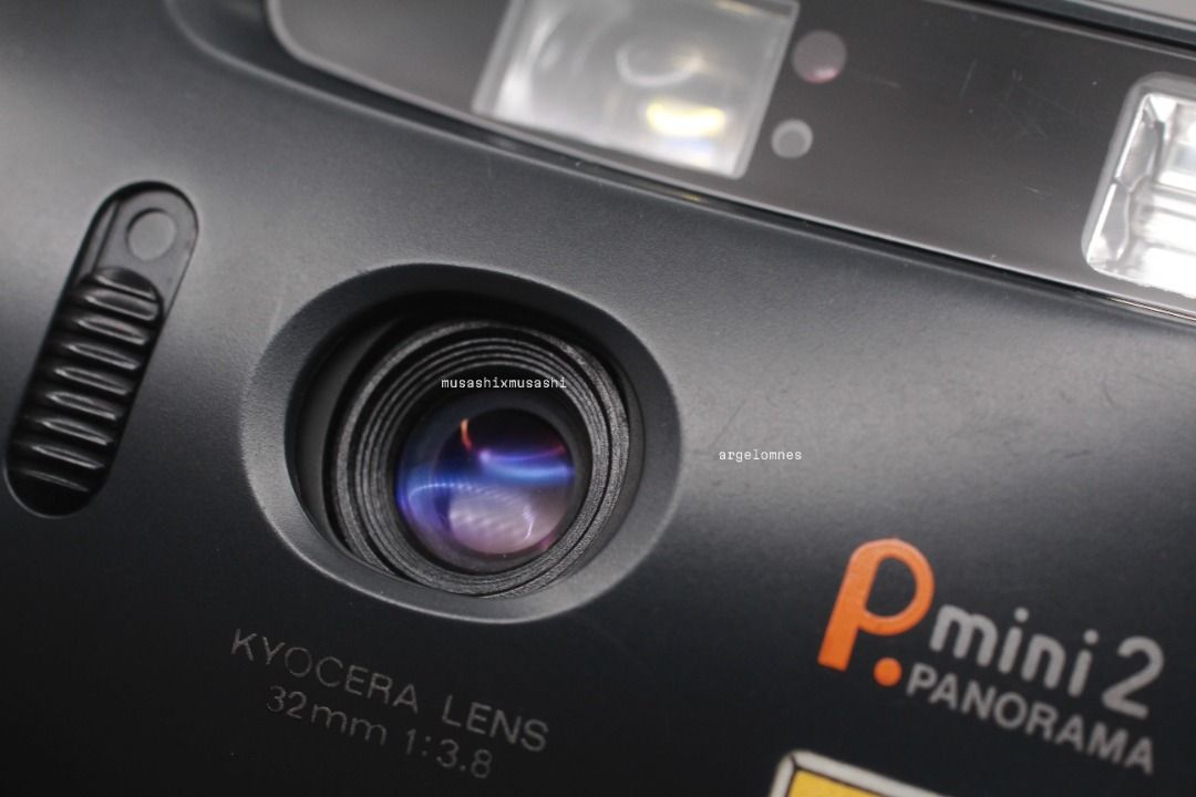 Film Camera: Kyocera p.mini 2 (Category: Cameras) located in Marikina City. Submitted by musashixmusashi (Listing ID 1461109719, Image 2). Description: 📸 film camera 🚫 not digital 👌 fully serviced (2026.07.26) excellent condition clean glass clear and bright viewfinder dummy film tested no issues no sample photos comes with strap and case only.