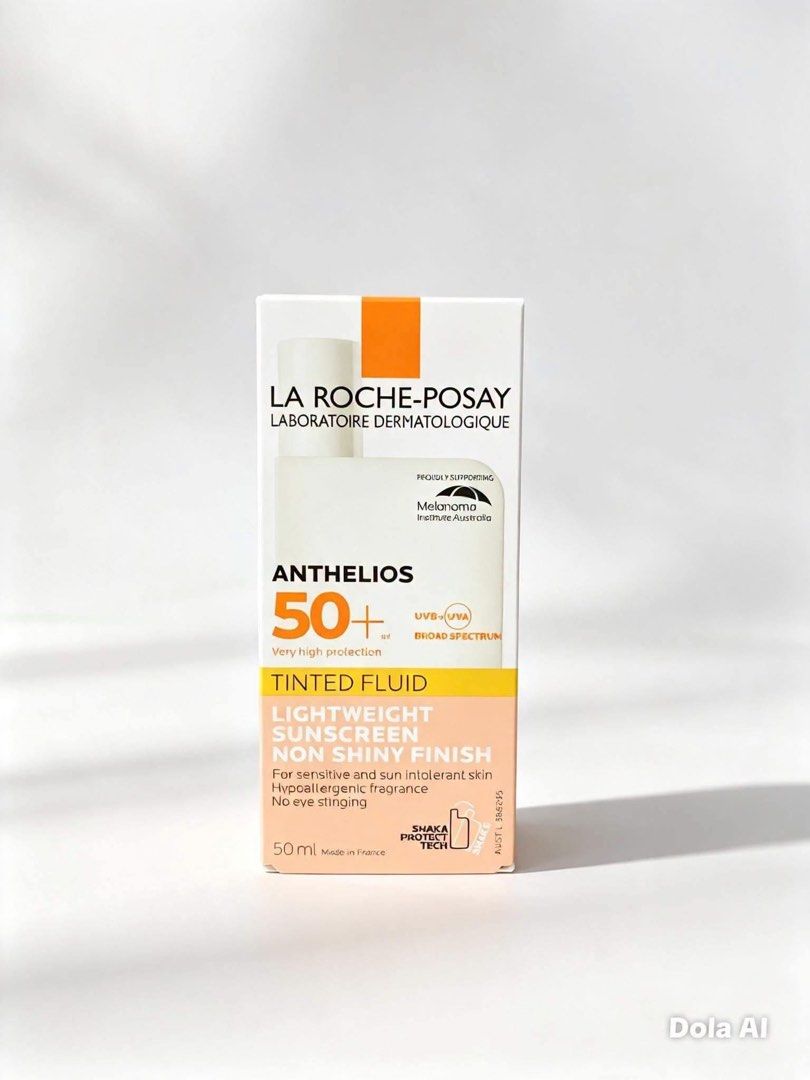 La Roche Posay Tinted Fluid Lightweight Sunscreen (Category: Face Care) located in Santa Rosa. Submitted by miqboutique (Listing ID 1460958697, Image 1). Description: ₱1,599 • Ready to ship • Guaranteed Original Fb page: Miq's Boutique.