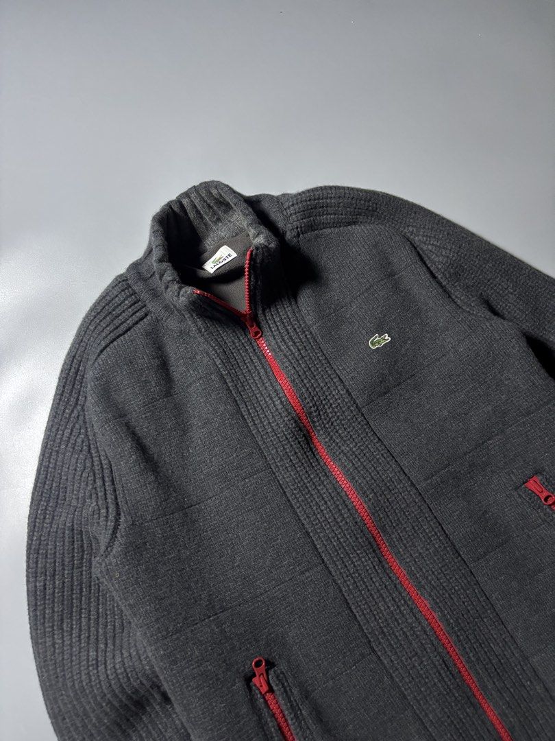 Lacoste Jacket Heavy Cotton (Category: Coats, Jackets and Outerwear) located in Manila. Submitted by austinace04 (Listing ID 1460939657, Image 2). Description: - Good as new condition - Size 5 On Tag ( Large ) - 22 x 27 dimension - 9.8/10 Color rate - no issue.