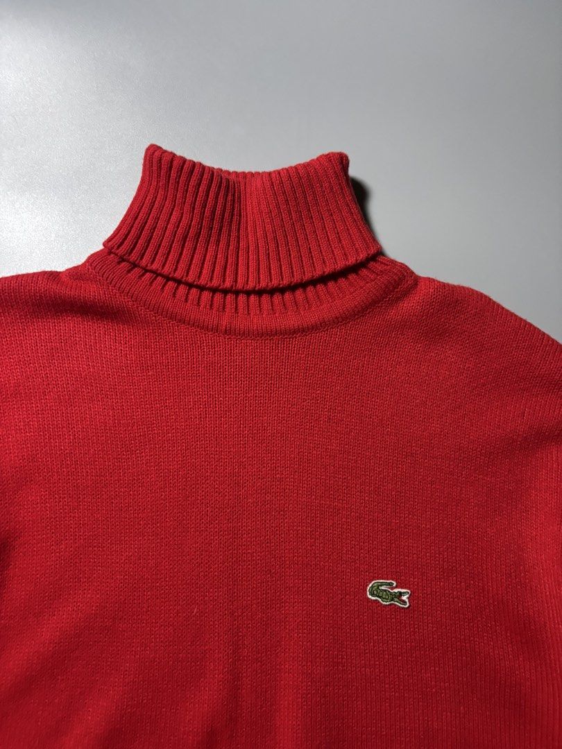 Lacoste Turtle Neck (Category: Coats, Jackets and Outerwear) located in Manila. Submitted by austinace04 (Listing ID 1461004481, Image 3). Description: - Good As new condition - Size L on tag - 22 x 28 - 9.5/10 color rate - issue none.