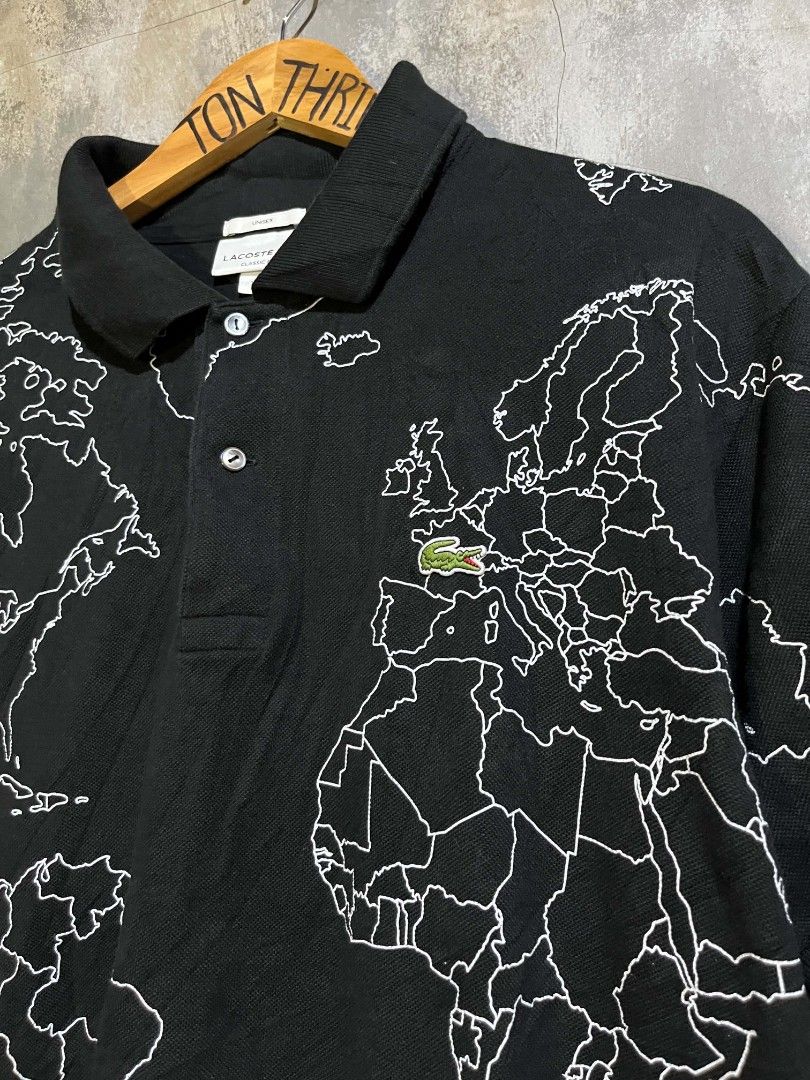 Lacoste Worldwide (Category: Tshirts & Polo Shirts ) located in Andop. Submitted by tonthrift_st (Listing ID 1461111627, Image 3). Description: Lacoste Wolrd Wide As new condition Size XL on tag ( unisex ) Dimes W23.5 L27.5 No issue / flaws 🏷️📥 📍Kapalong, Davao del Norte.
