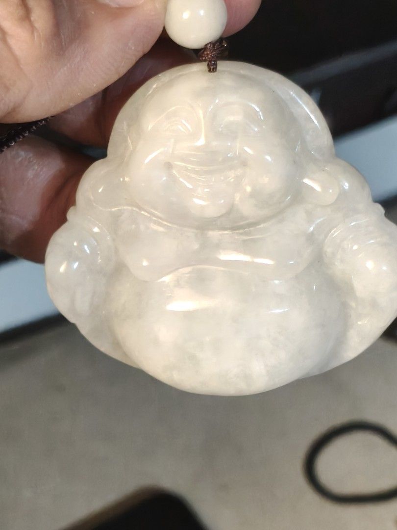 Large jade buddah pendant (Category: Charms) located in Manila. Submitted by maxineamber (Listing ID 1461064879, Image 3). Description: Large jade buddah pendant.