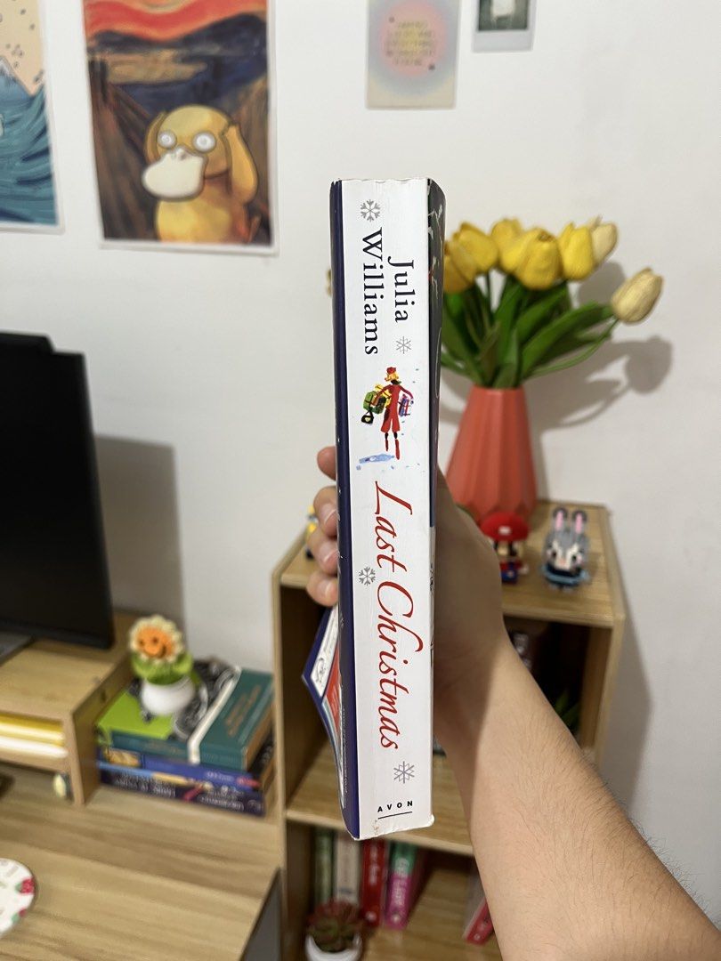 Last Christmas by Julia Williams | preloved book (Category: Storybooks) located in Bulacan. Submitted by katesrbn (Listing ID 1461005485, Image 2). Description: Heartwarming Christmas story. Perfect for a cozy holiday read Mode of Payment: GCash/bank transfer (payment first) Delivery: Lalamove / J&T Note: delivery fee to be shouldered by the buyer Location : Meycauayan Bulacan / Mandaluyong .
