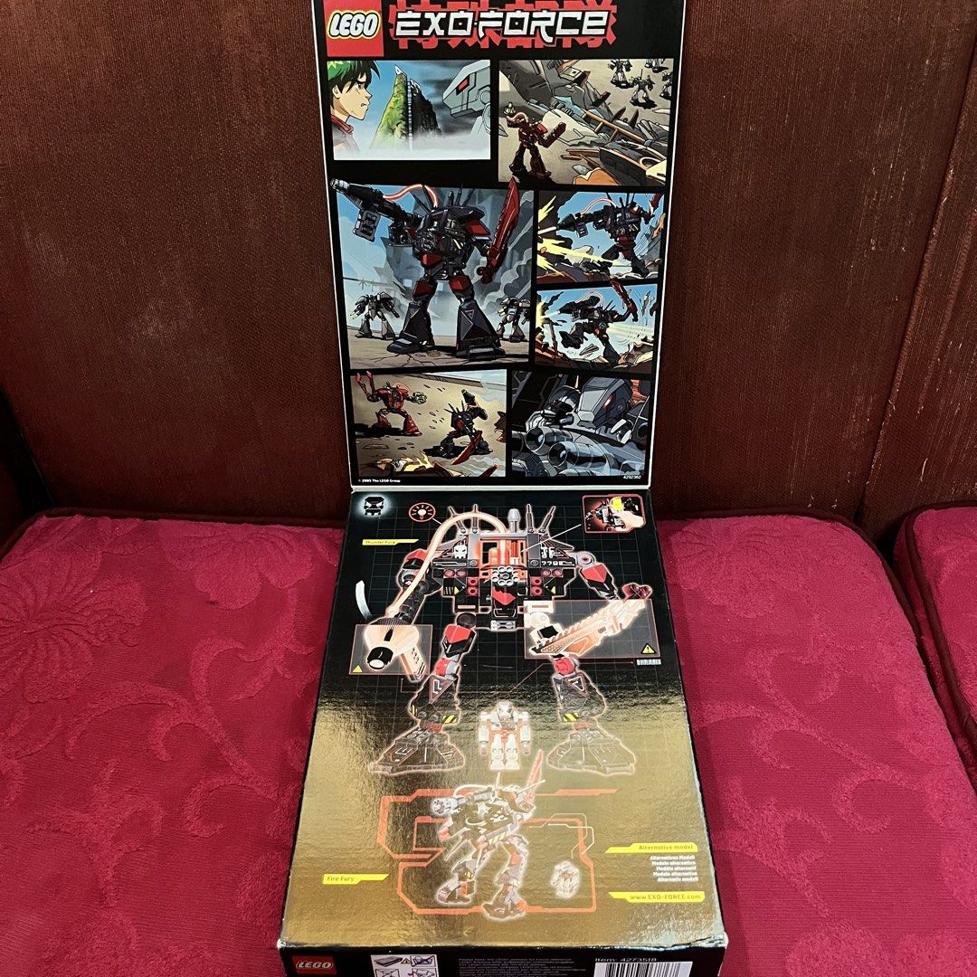 LEGO Exo-Force Co-Pack (Category: Other Stationery & Craft) located in Samal. Submitted by thatsodd (Listing ID 1461012414, Image 3). Description: LEGO Exo-Force Co-Pack B, which combines set 7702 (Thunder Fury) and set 7703 (Fire Vulture) from 2006..
