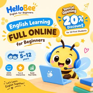 (Kategori: ) berada di . Dikirim oleh hellobee_english (ID iklan 1460957207, Gambar 1). Deskripsi: .