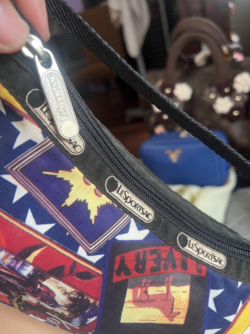 Lesporstac kili bag (Category: Luxury Bags & Wallets) located in Manila. Submitted by anjucarl (Listing ID 1460939463, Image 3). Description: Lesporstac kili bag made in USA.