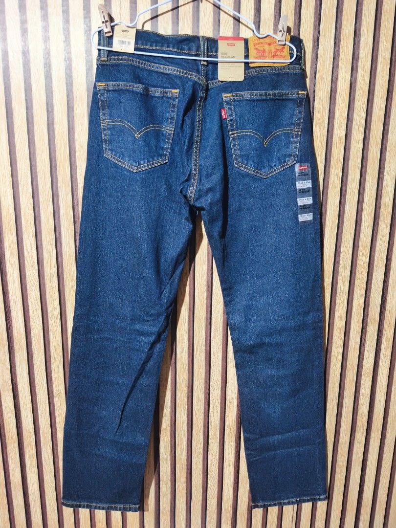 LEVIS 505 Regular Fit brand new 2 pcs available same size (Category: Jeans) located in Baguio. Submitted by baguiopinethrift (Listing ID 1461070999, Image 3). Description: New Levis 505 Regular fit Size: 31x32 Lenght: 42inches Price: 1500 each Loc: Baguio Open for Shipping PM Other details.