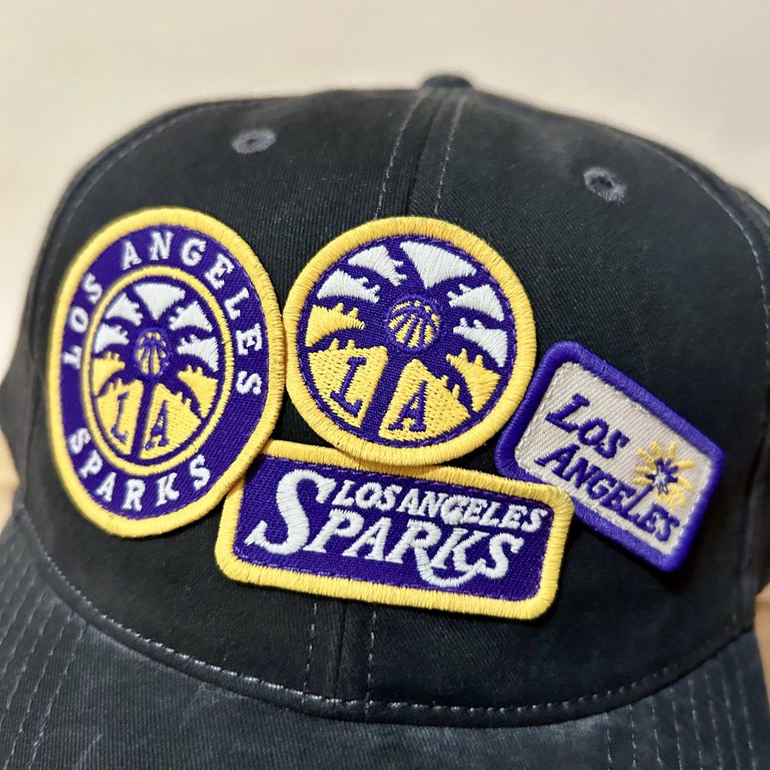 Los Angeles Sparks Multipatch Baseball Cap (Category: Caps & Hats) located in Plaridel. Submitted by hatsandthreadsco. (Listing ID 1461081498, Image 2). Description: Plaridel Bulacan loc Detailed pictures posted 650 only As new condition Adult size | Adjustable .