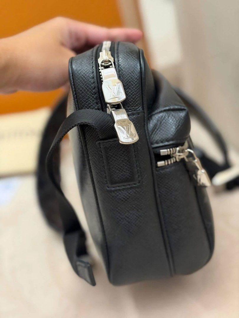 Louis Vuitton Mono Eclipse Taiga Messenger Bag (Category: Luxury Bags & Wallets) located in Quezon City. Submitted by titolotsky (Listing ID 1461101131, Image 3). Description: Louis Vuitton Mono Eclipse Taiga Messenger Bag • Guarantee Authentic • Moneyback if proven fake • With certification Inclusions: Box, dust bag, and authentication card .
