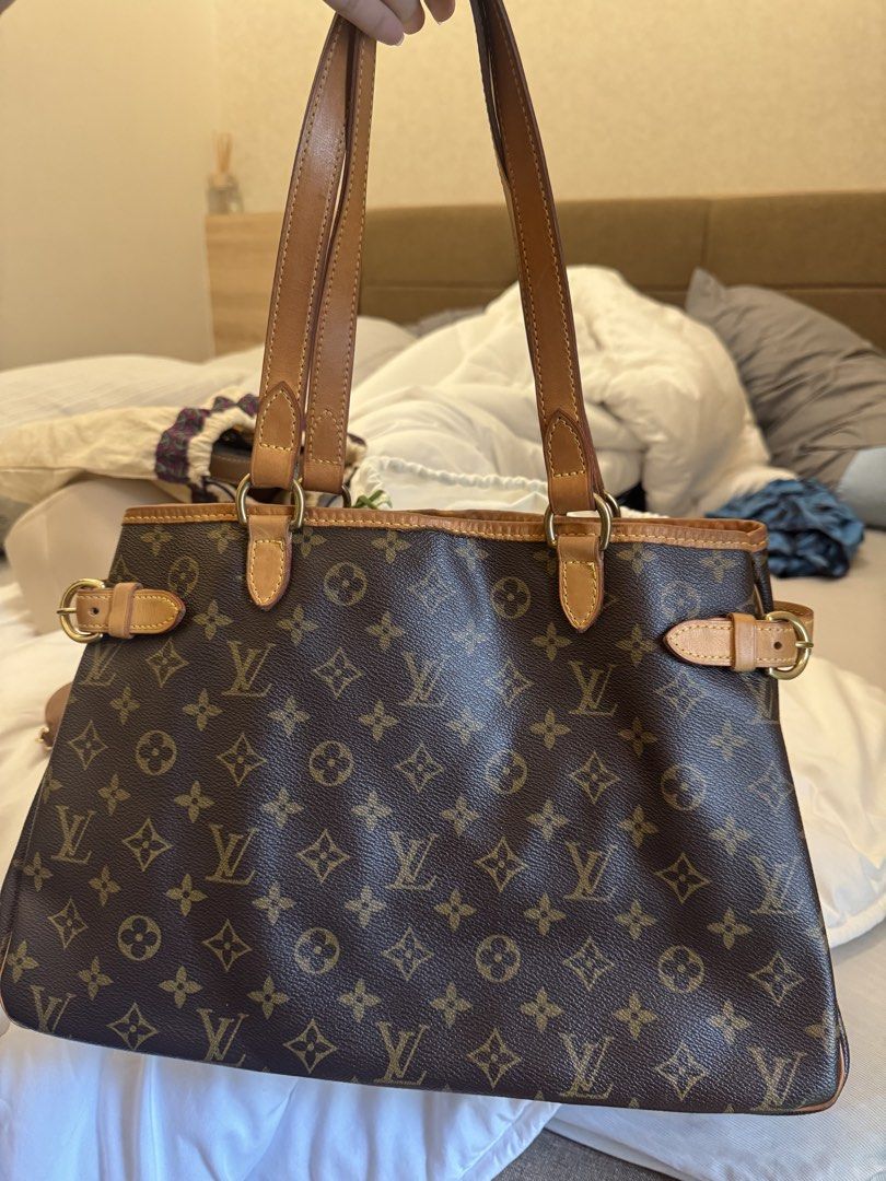 Louis Vuitton Monogram Tote Bag (Category: Luxury Bags & Wallets) located in Taguig. Submitted by byebyebabies (Listing ID 1461037215, Image 1). Description: - Classic Louis Vuitton tote bag - Brown monogram canvas - Tan leather trim and straps - Gold hardware details - Spacious interior for essentials - Ideal for everyday use or travel - A timeless and iconic piece.