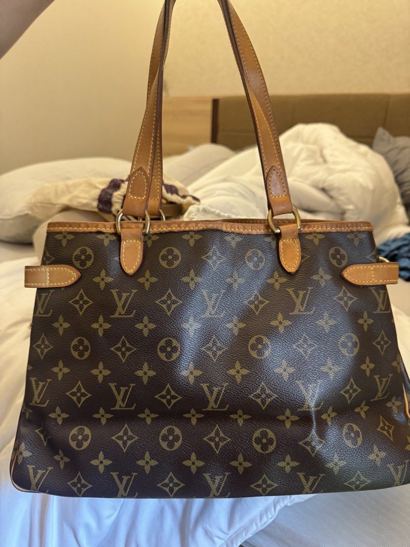 Louis Vuitton Monogram Tote Bag (Category: Luxury Bags & Wallets) located in Taguig. Submitted by byebyebabies (Listing ID 1461037215, Image 2). Description: - Classic Louis Vuitton tote bag - Brown monogram canvas - Tan leather trim and straps - Gold hardware details - Spacious interior for essentials - Ideal for everyday use or travel - A timeless and iconic piece.