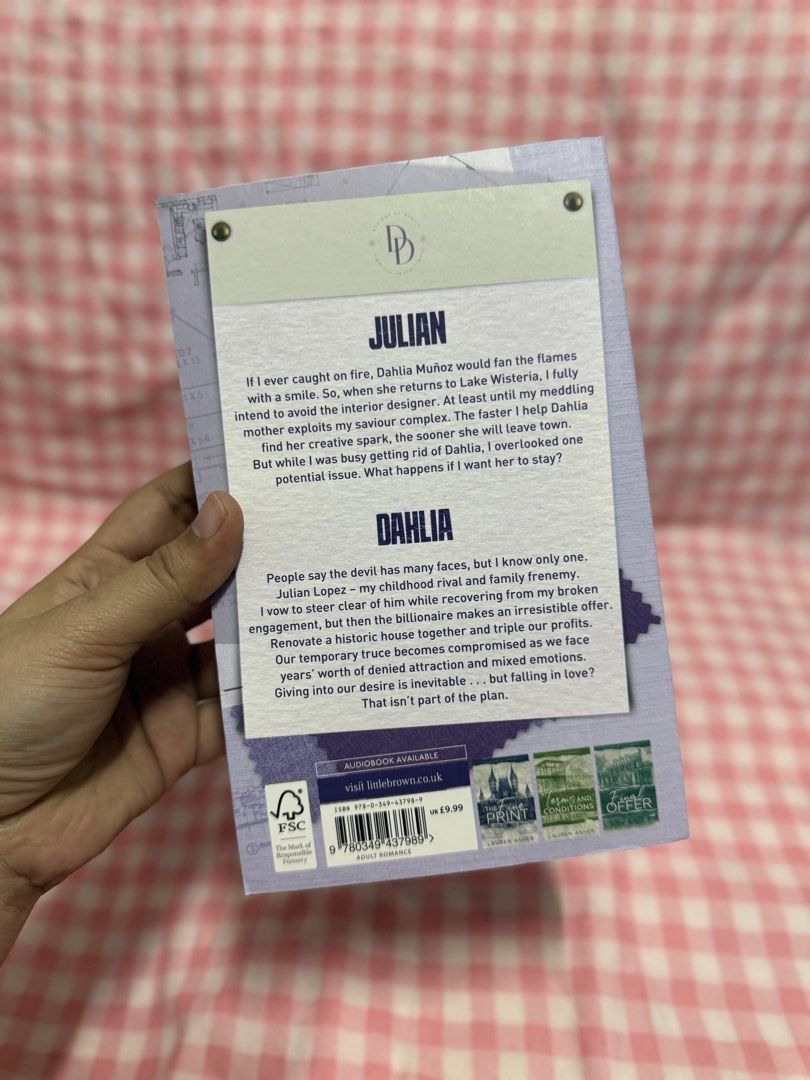 Love Redesigned by Lauren Asher (Category: Storybooks) located in Calauan. Submitted by itsmeshereadss (Listing ID 1461056223, Image 3). Description: - brand new UK COPY.