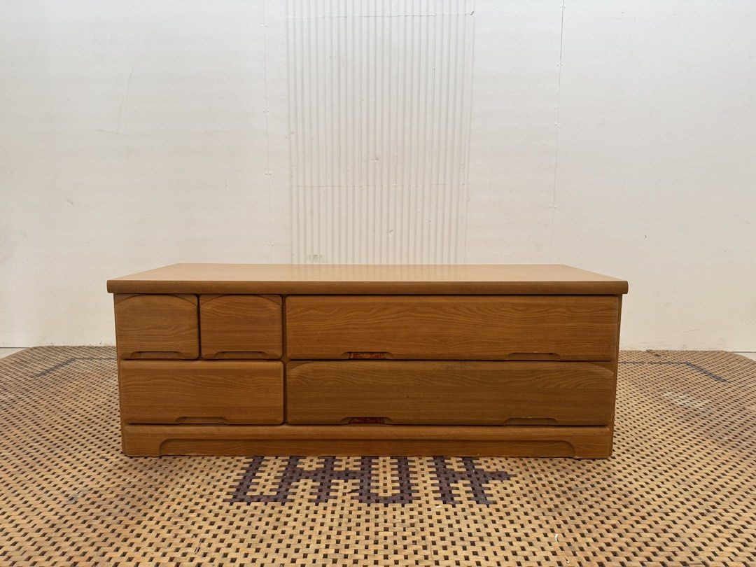 Low lateral cabinet (Category: Shelves, Cabinets & Racks) located in Quezon City. Submitted by matetdevis13 (Listing ID 1460934722, Image 1). Description: Wooden Low 5-Drawer Side Lateral Cabinet Price: 4,900 L47.5 x W17.5 x H17 In good condition Code JMD16-MJ700.