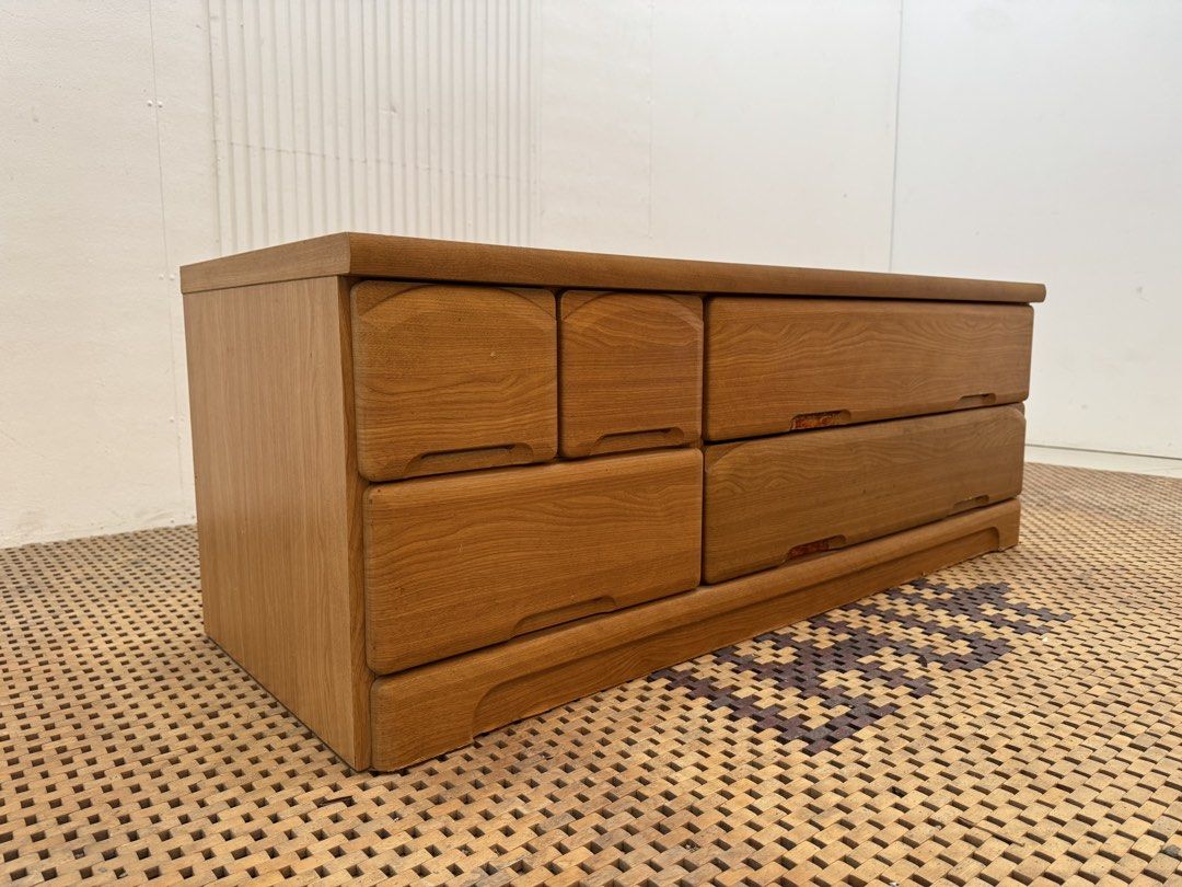 Low lateral cabinet (Category: Shelves, Cabinets & Racks) located in Quezon City. Submitted by matetdevis13 (Listing ID 1460934722, Image 3). Description: Wooden Low 5-Drawer Side Lateral Cabinet Price: 4,900 L47.5 x W17.5 x H17 In good condition Code JMD16-MJ700.