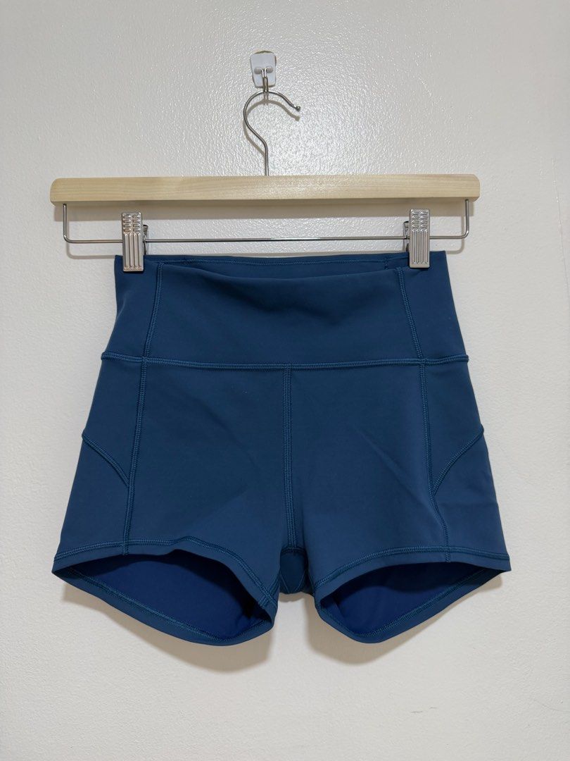 Rare • Lululemon In Movement Short (Category: Activewear) located in Dasmarinas. Submitted by shoppingaccount__ (Listing ID 1461035133, Image 2). Description: dot size 4 like new! the fabric is so nice can fit xs- semi med .