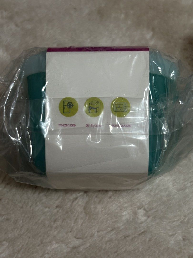 lunch.ed Teal Dipper Duo 80ml & 180ml Lunch Boxes (Category: Food Organization & Storage) located in Mandaluyong City. Submitted by sckyomiii (Listing ID 1461107779, Image 2). Description: - Brand new Lunch.ed Teal Dipper Duo set - Includes one 80ml and one 180ml container - Freezer safe - Microwaveable - Air-fryer safe - Ideal for snacks or small meals 2 pcs available.