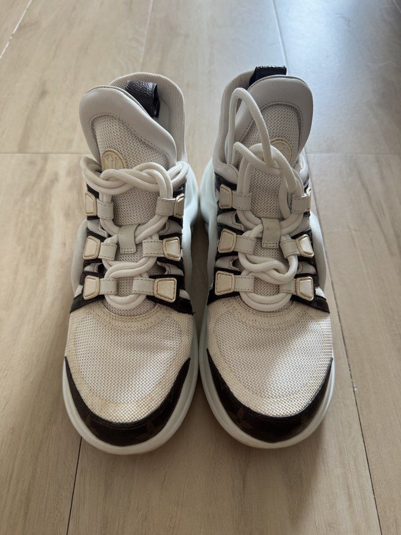 LV Sneakers (Category: Sneakers) located in Manila. Submitted by pearlincarnated (Listing ID 1460957957, Image 3). Description: Louis Vuitton Archlight Sneakers > Like New > Never been used RFS: Doesn’t fit me, bought online 📍 Cavite, PH.