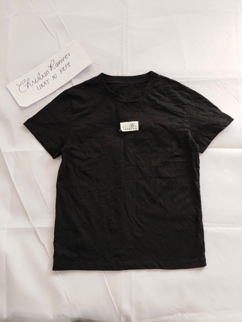 Maison Margiela MM6 shirt (Category: Luxury Apparel) located in Bocaue. Submitted by ukaynipepe (Listing ID 1460944110, Image 2). Description: Maison Margiela (MM6) Width 18.5 Length 24 Issue cut size tag and washtag Like new condition.