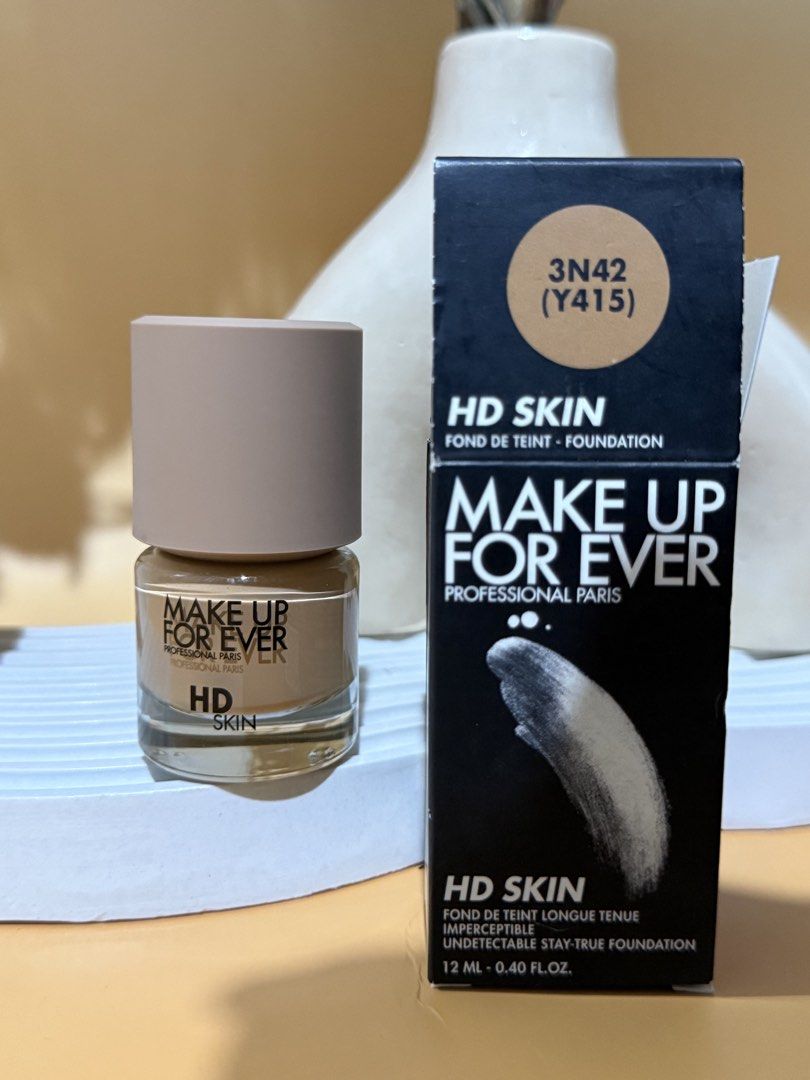 Make Up For Ever HD Skin Foundation 3N42 Mini size (Category: Makeup) located in Taytay. Submitted by betterthanbare (Listing ID 1460936122, Image 1). Description: ❗️PAKIBASA BAGO MAG MINE PLS❗️ ✅ STRICTLY 1-2 DAYS RESERVATION ONLY ✅all prices are firm. Low ballers will not be entertained ✅all items are on hand and 100% guranteed authentic WHEN IN DOUBT DONT BUY ✅bawal sa super selan! Some boxes are deformed IF MAARTE SA MALL BUMILI :) ✅strictly 