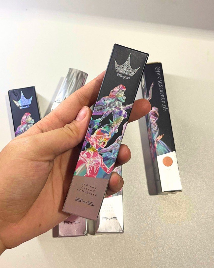 [MALL PULL-OUT] BYS Disney Edition Radiant Cream Concealer (Category: Makeup) located in San Mateo. Submitted by preciousguardiano13 (Listing ID 1460984359, Image 2). Description: ₱80 ONLY! Original Price: ₱499 📌 Available shades: • 1 pcs — Medium Beige • 1 pc — Sand Beige ⚠️ ONLY 2 PCS AVAILABLE! 📍 San Mateo, Rizal J&T Express | Lalamove Pickup available STRICTLY PAYMENT FIRST No cancellation • No refund #byscosmeticsbysphillippines #BYSxDisne