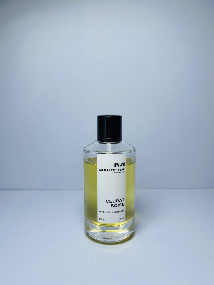 Mancera Cedrat Boise Eau de Parfum 120ml (Category: Fragrance & Deodorants) located in Manila. Submitted by gemwel2k26 (Listing ID 1461076790, Image 1). Description: Mancera Cedrat Boise Eau de Parfum. 120ml bottle. Citrusy and woody scent. Great for daily wear..