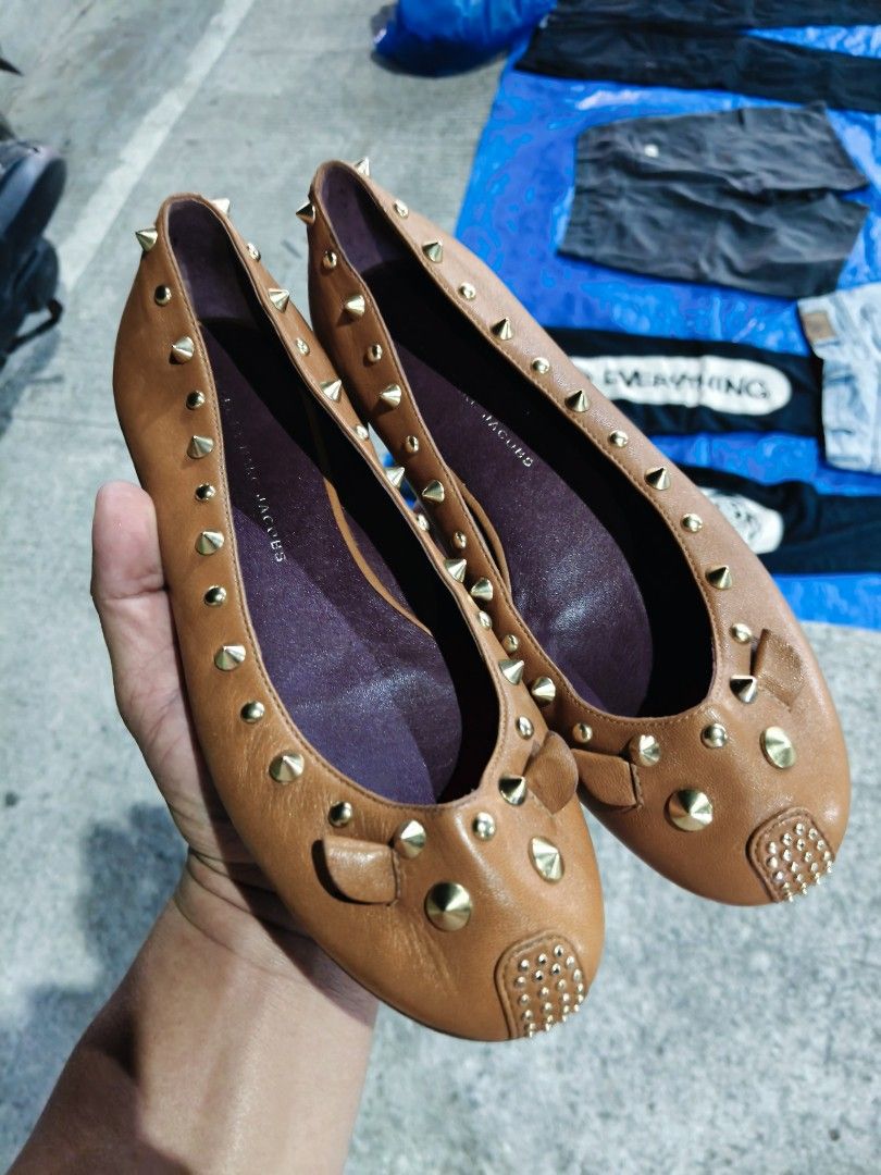 Marc by Marc Jacobs (Category: Flats & Sandals) located in Mandaue City. Submitted by prekfinds (Listing ID 1461040581, Image 1). Description: Marc by Marc Jacobs Ballet flats Excellentcondition Size: 37.5Us Need wash only.