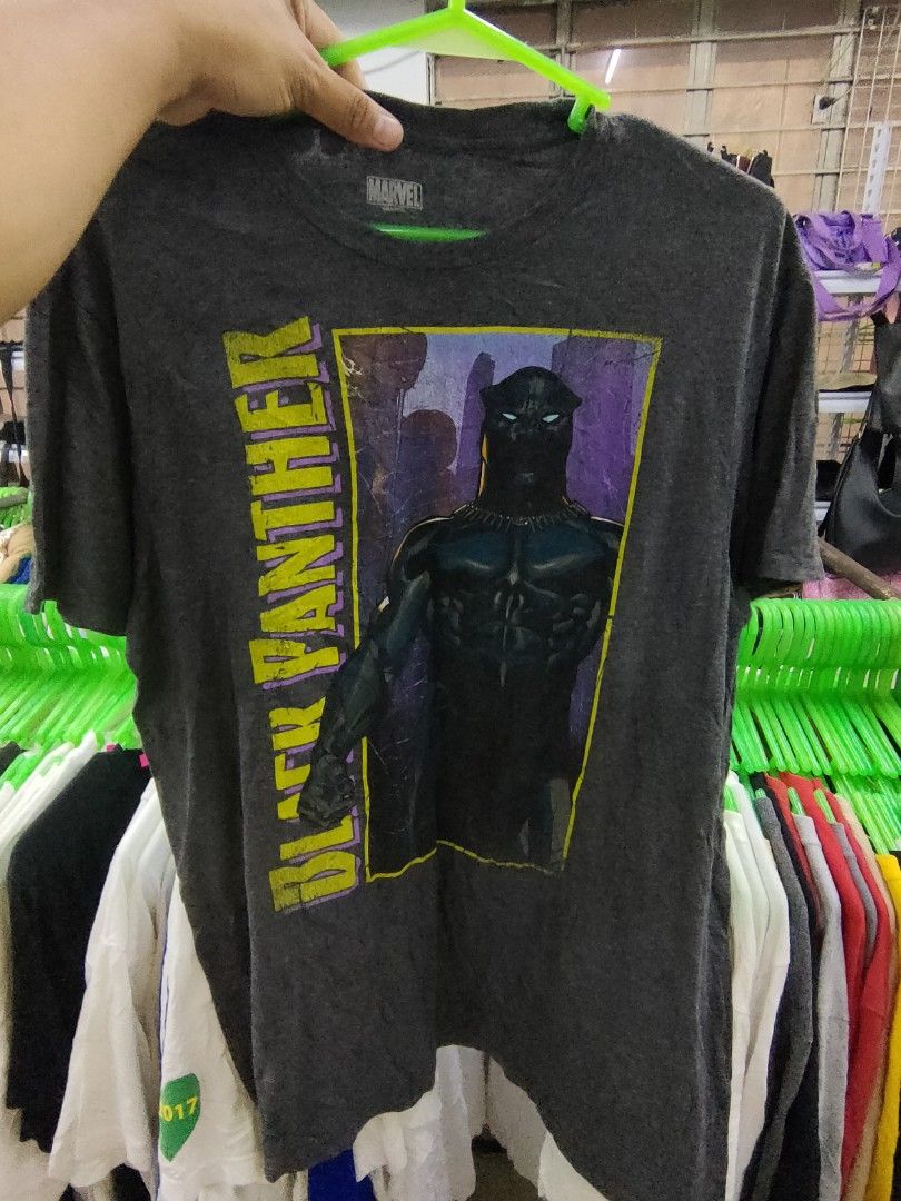 MARVEL BLACK PANTHER SHIRT (Category: Activewear) located in Manila. Submitted by john_30 (Listing ID 1461002399, Image 1). Description: .